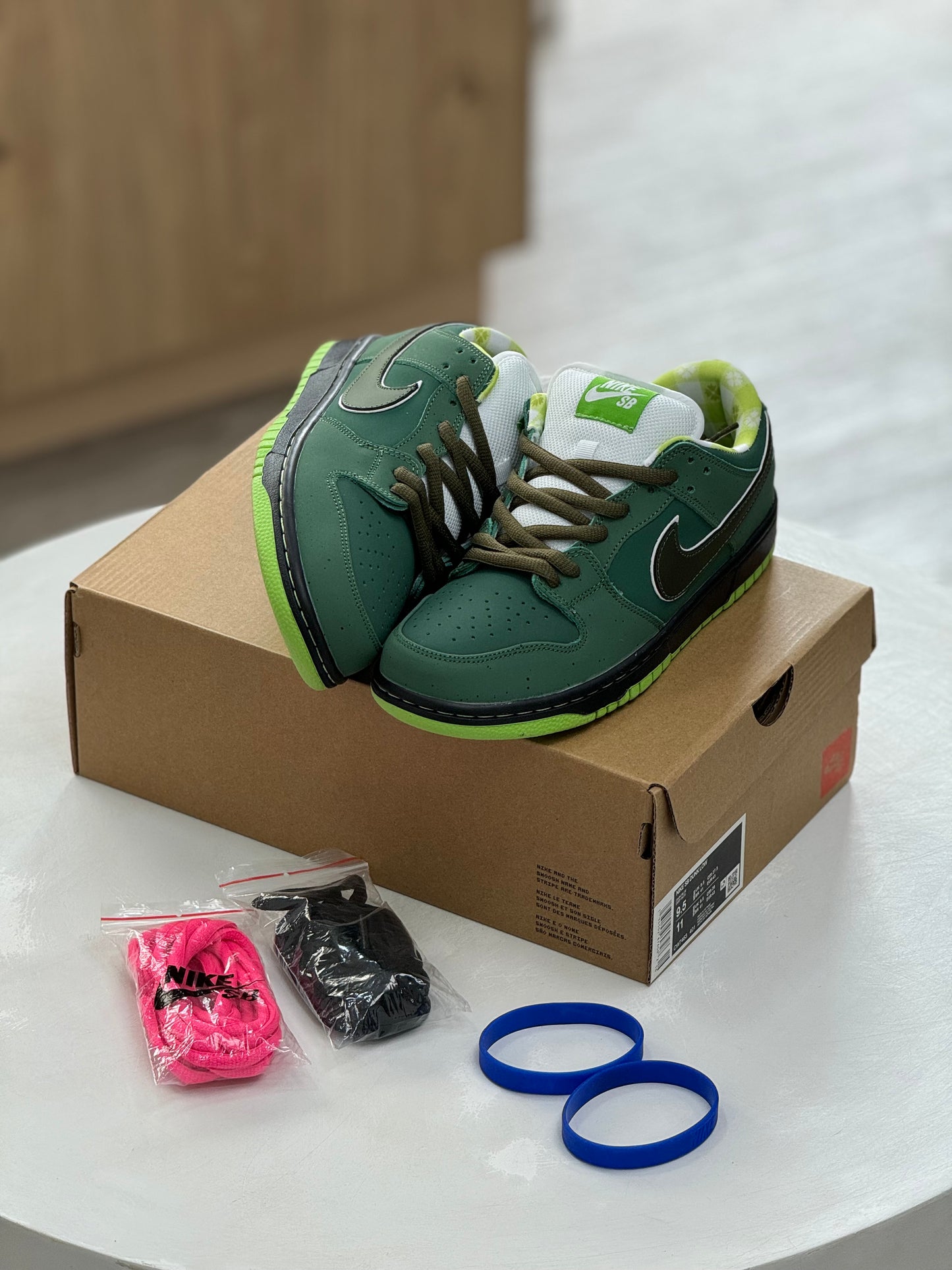 Nike Dunk Low SB x Concepts Green Lobster