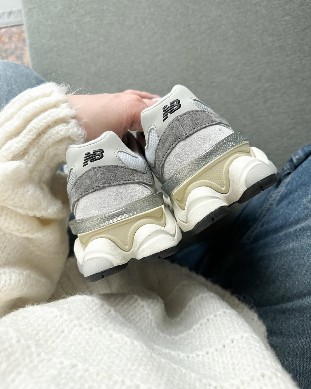 New Balance 9060 Rain Cloud Grey