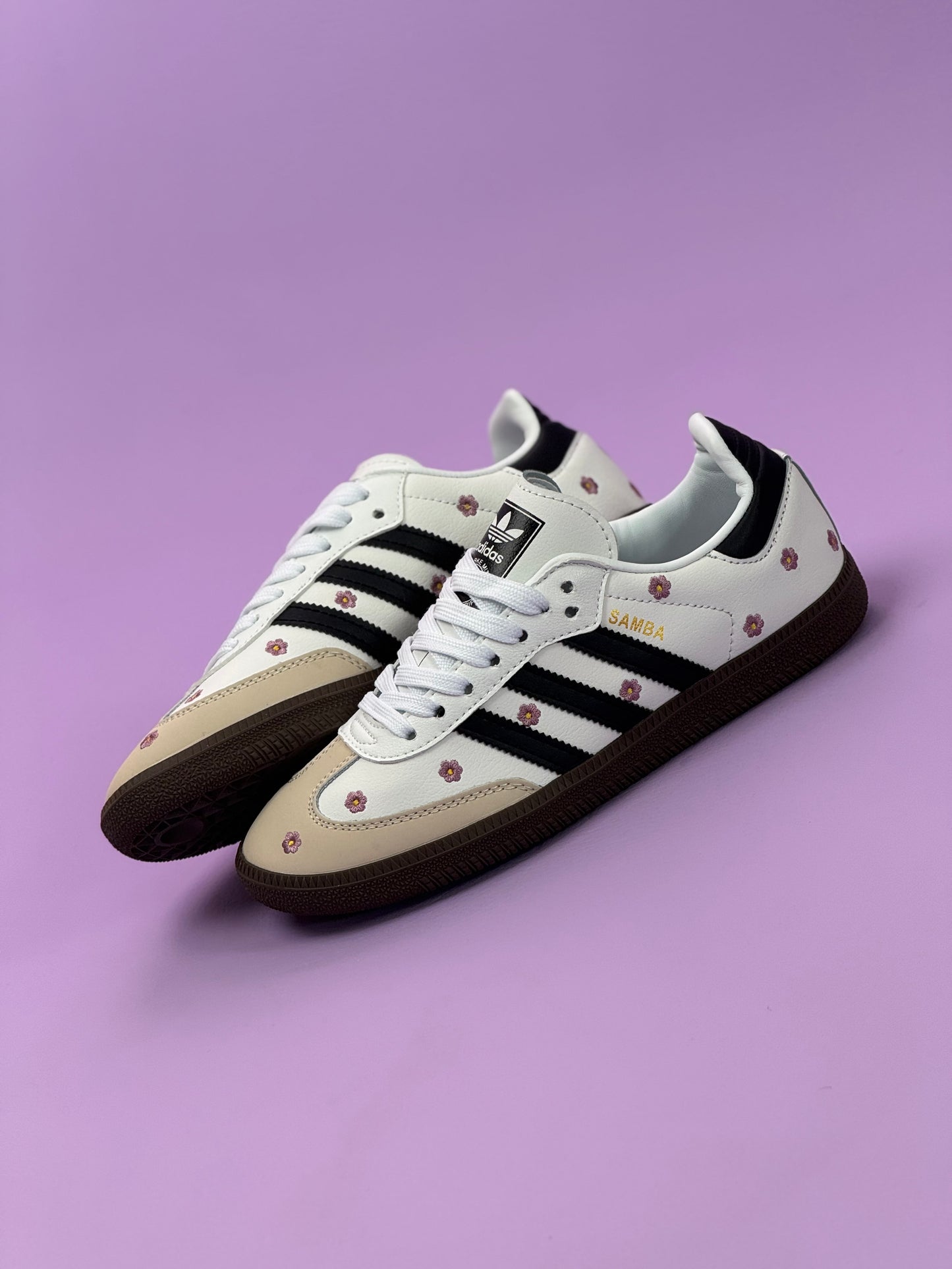 Adidas Samba Light Purple Floral