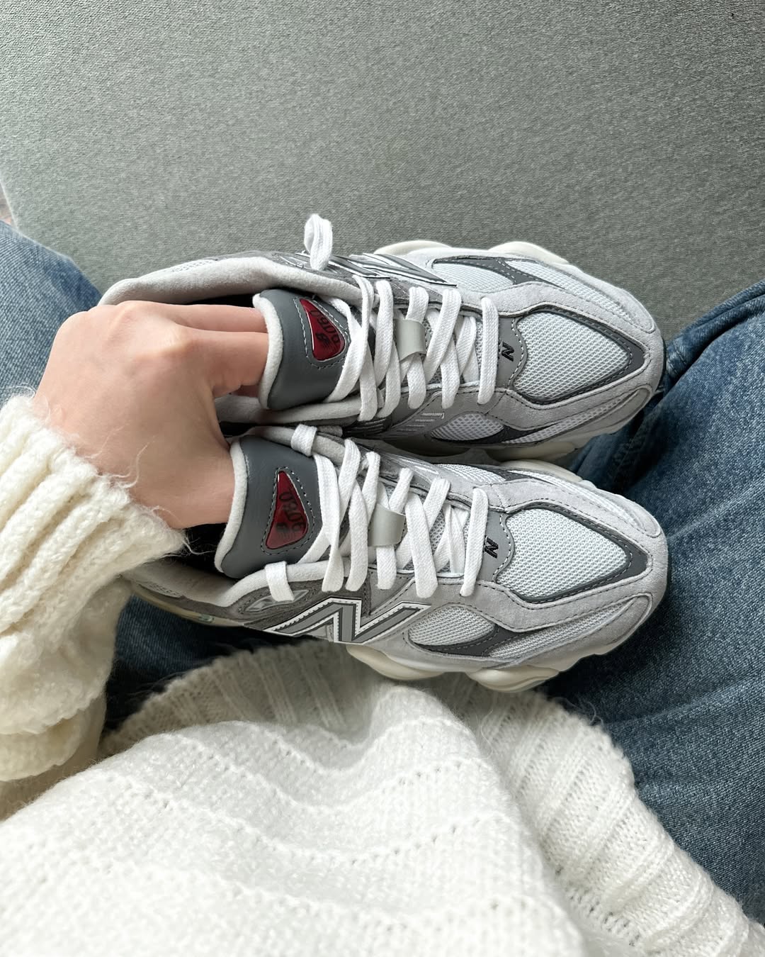 New Balance 9060 Rain Cloud Grey
