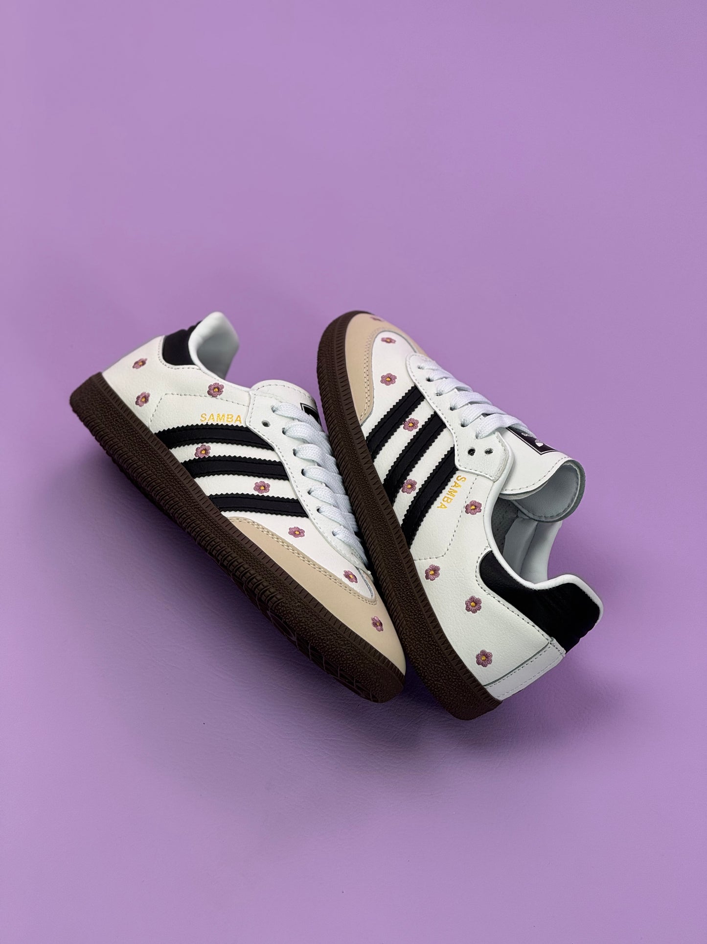 Adidas Samba Light Purple Floral