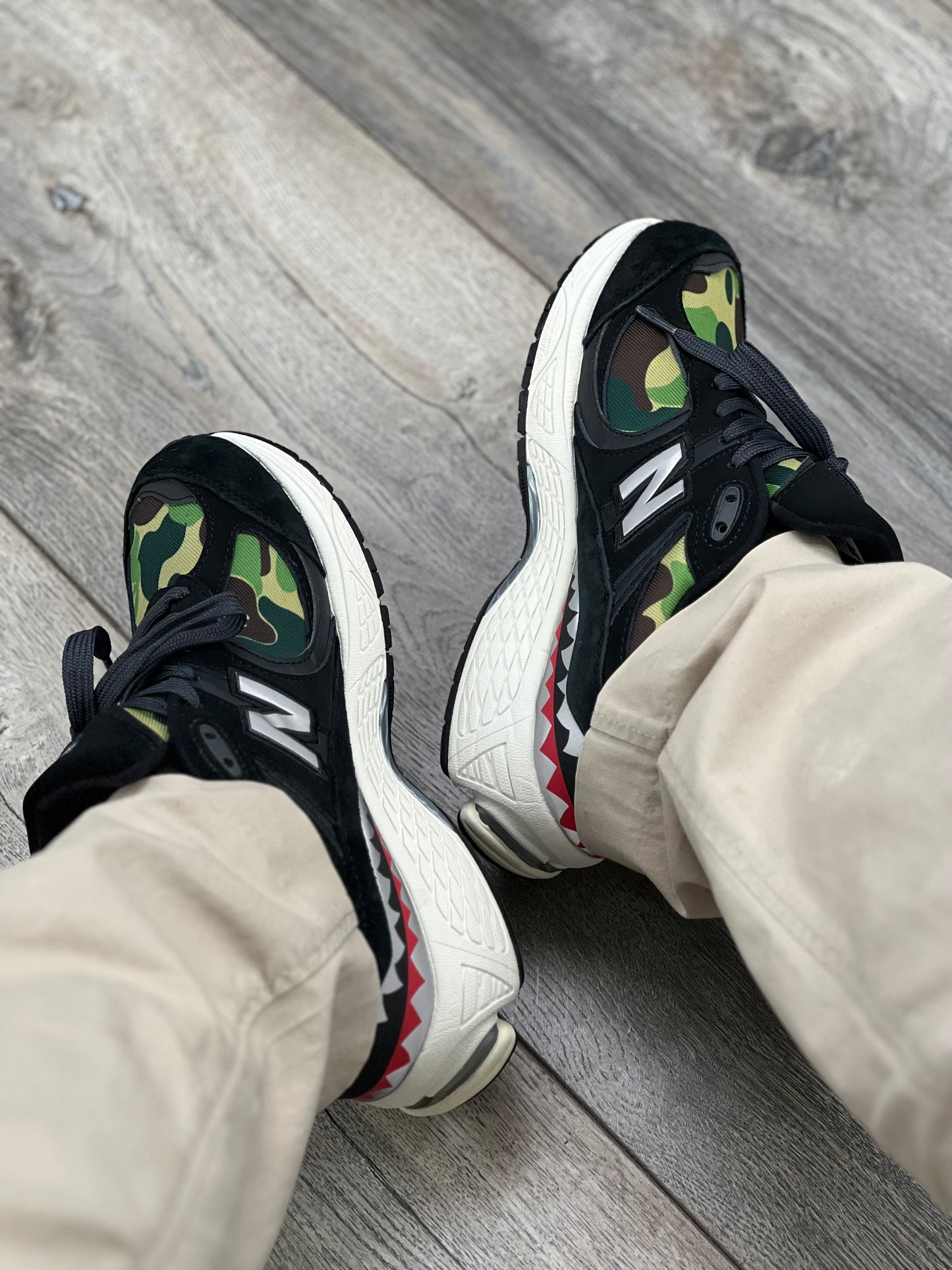 New Blance 2002r X Bape