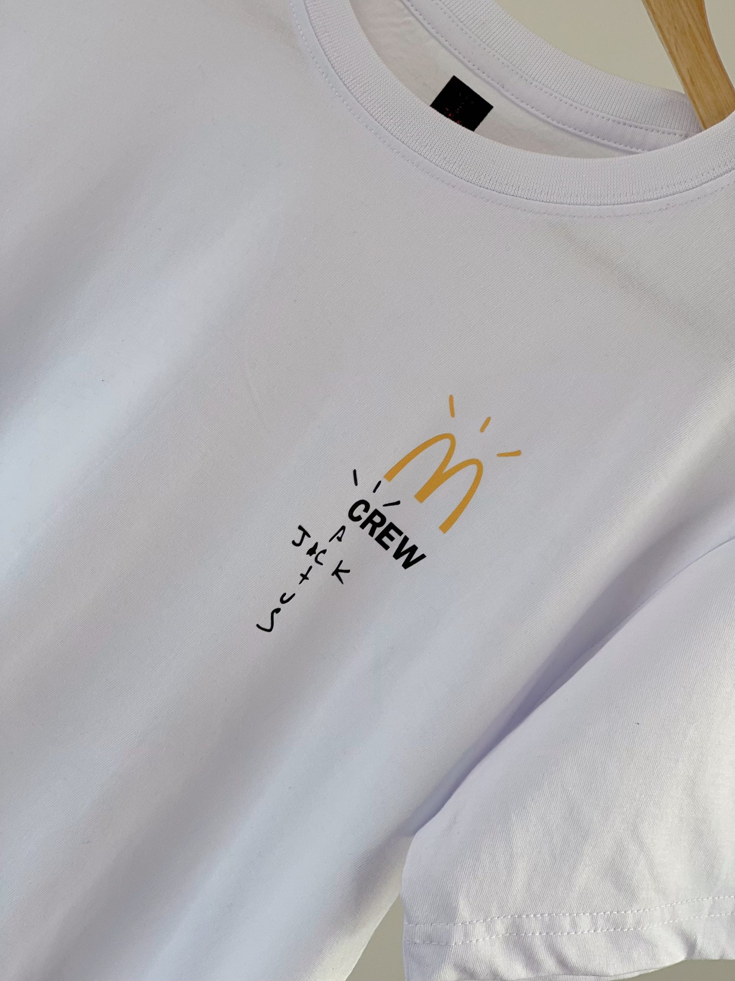 Camiseta Cactus Jack x Mc Donals