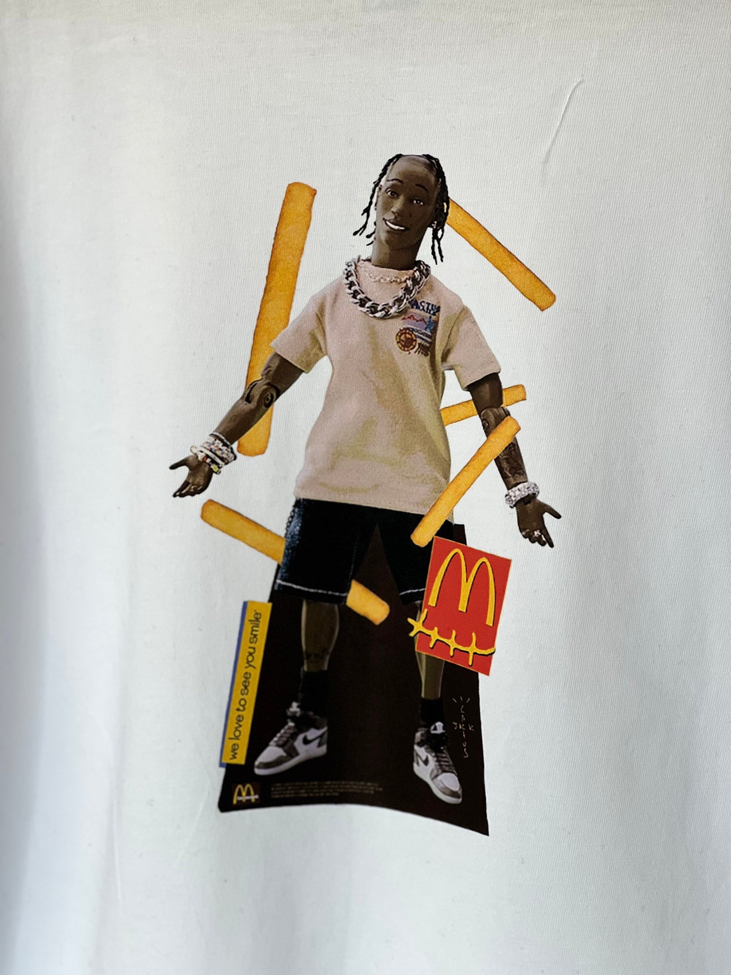 Camiseta Cactus Jack x Mc Donals