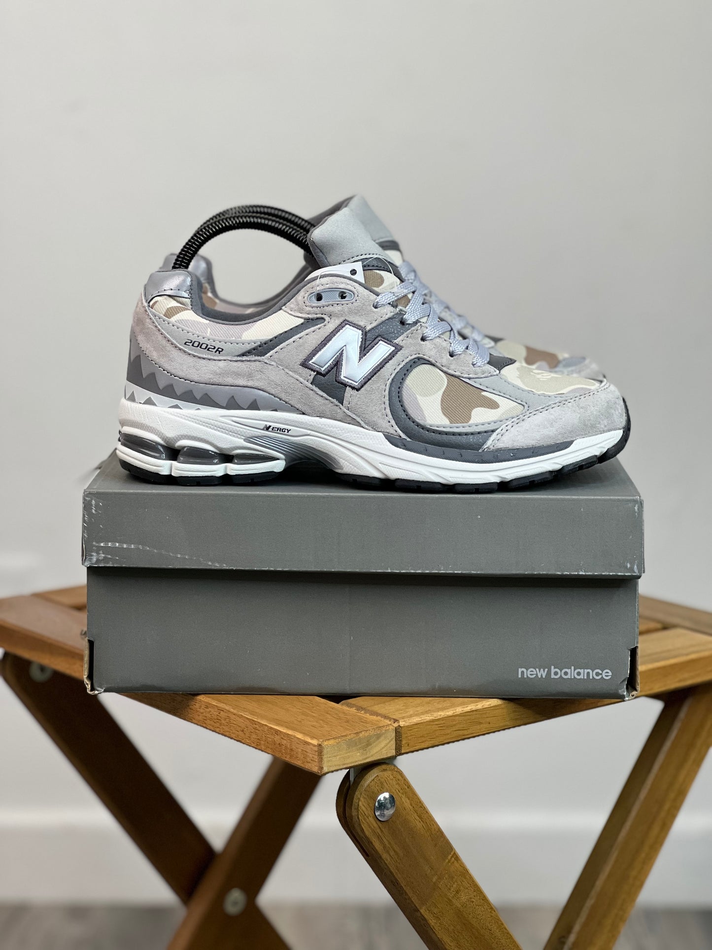 New Balance 2002R BAPE Grey
