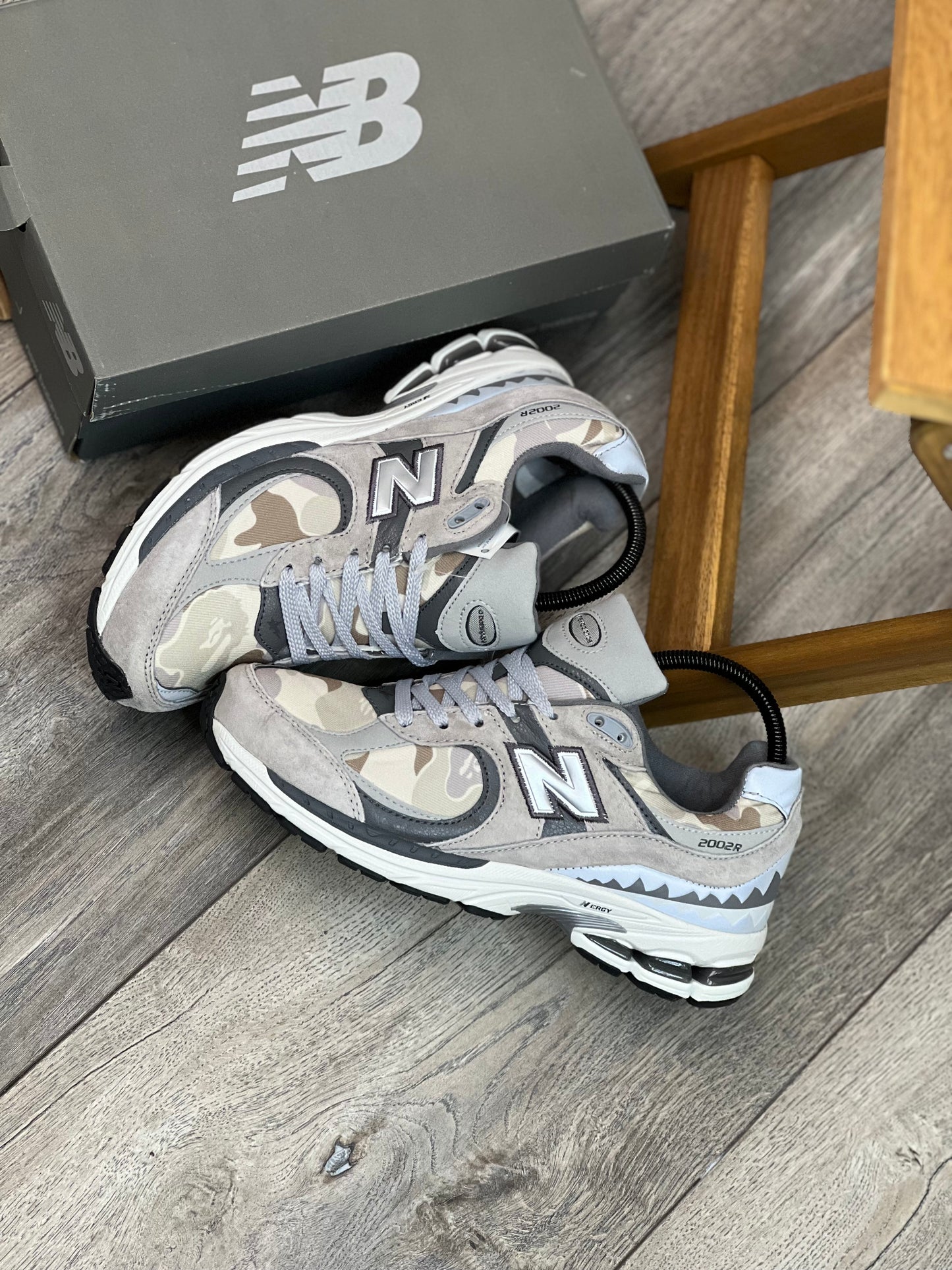 New Balance 2002R BAPE Grey