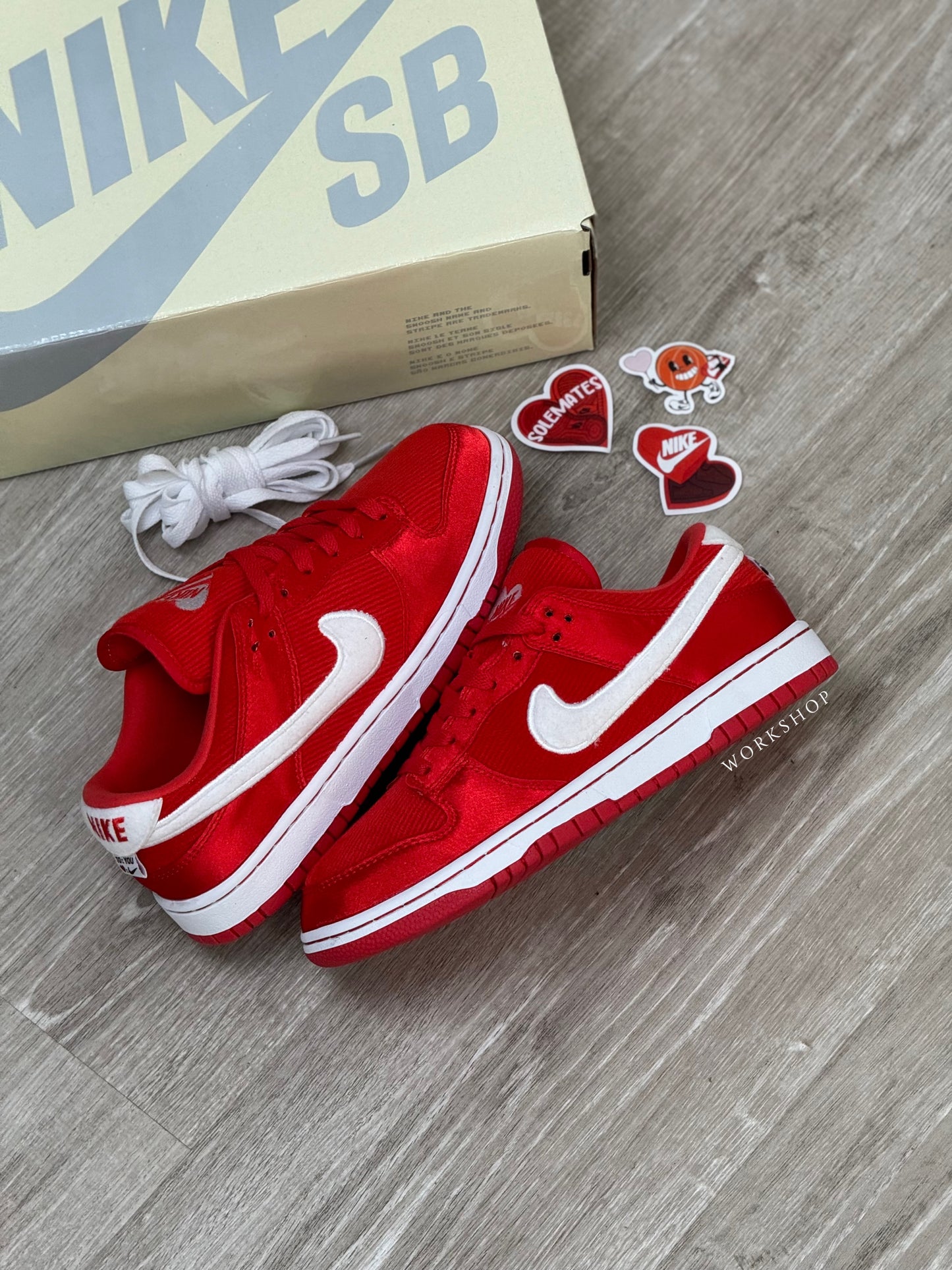 Nike Dunk Low Valentine's Day Solemates