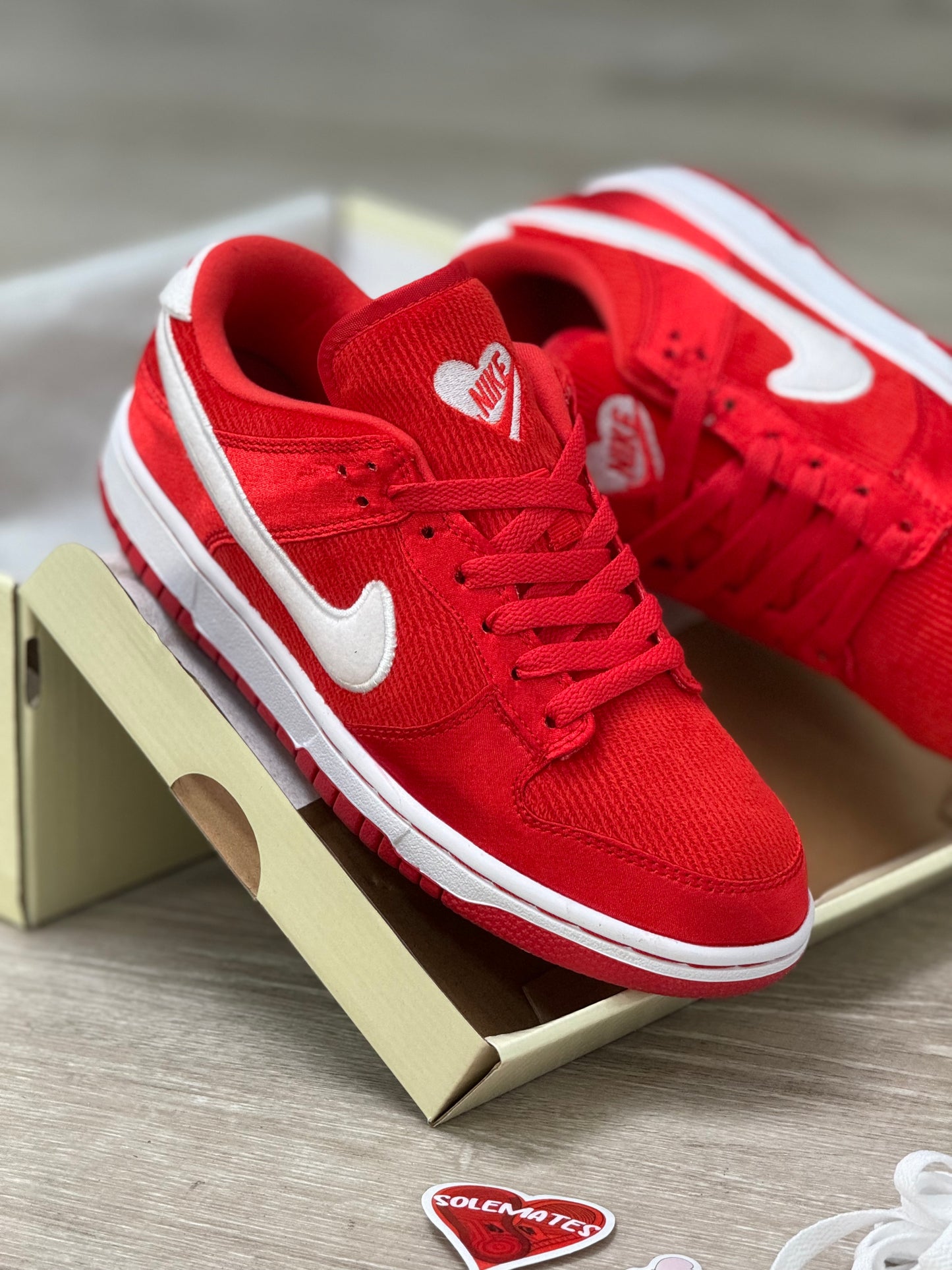 Nike Dunk Low Valentine's Day Solemates