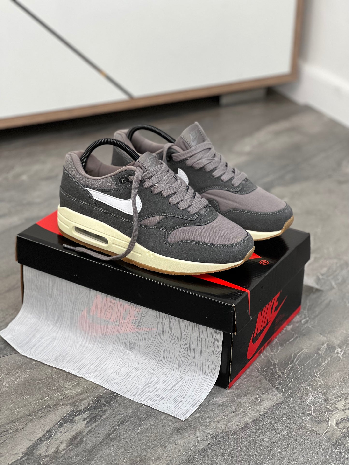 Nike Air Max 1 Premium Low Crepe - Soft Grey