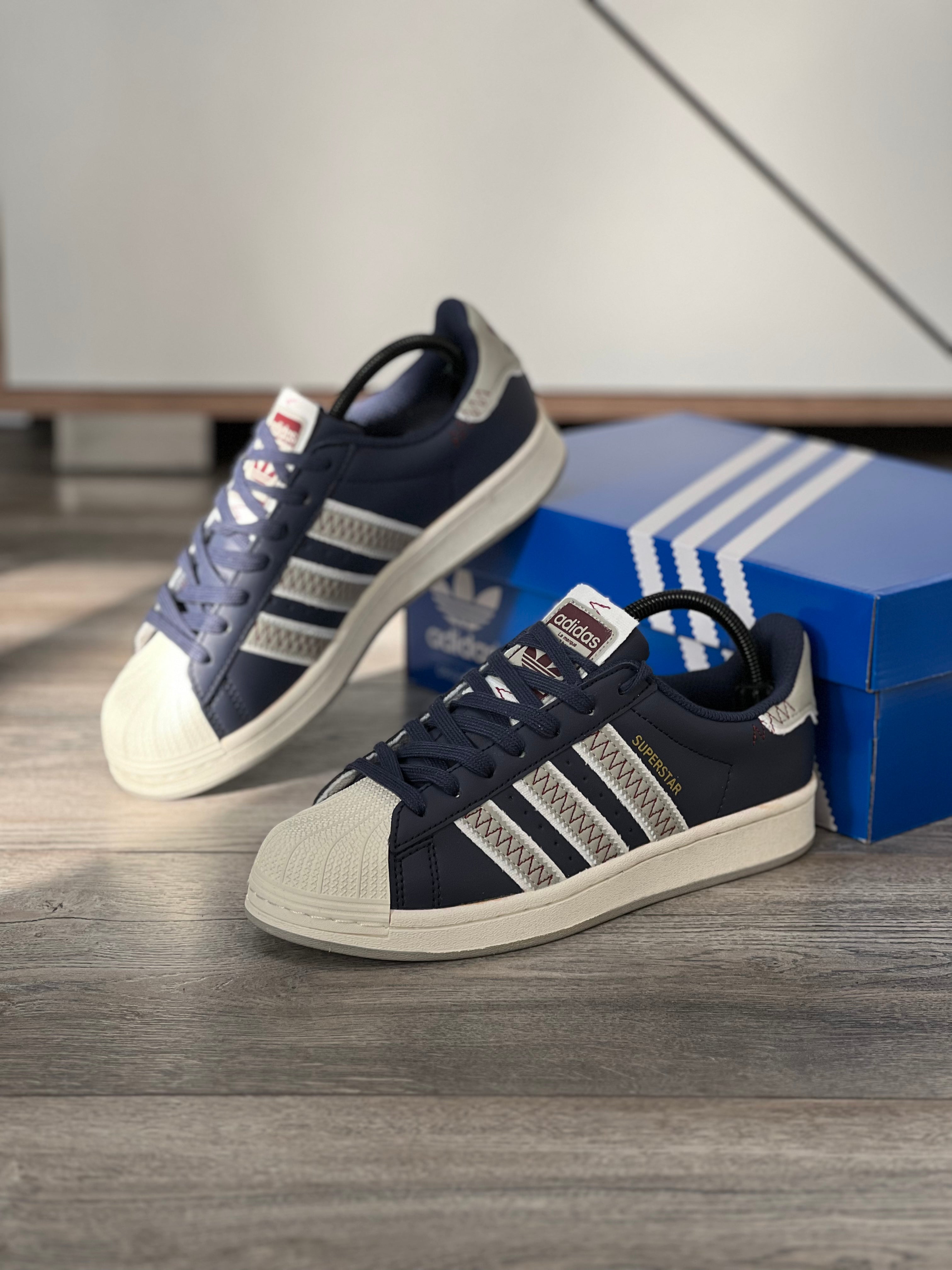 Adidas Originals Superstar Dark Blue  workshop