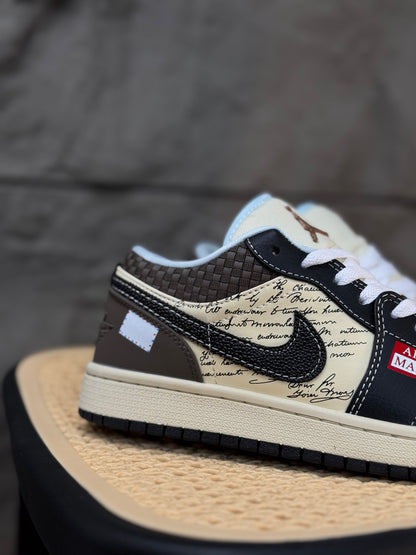 Air Jordan 1 Low SE 'Coconut Milk Black Muslin'