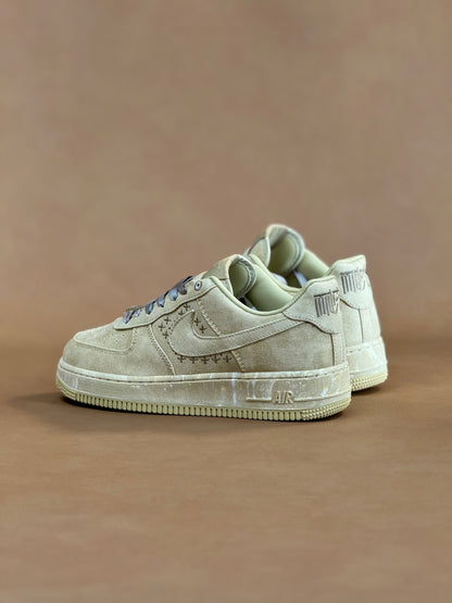 Nike Air Force 1 Low NAI KE TAN Canvas