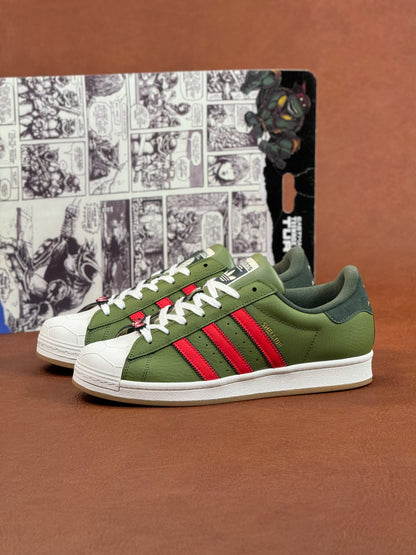 Adidas Superstar Shelltoe Teenage Mutant Tortugas Ninja