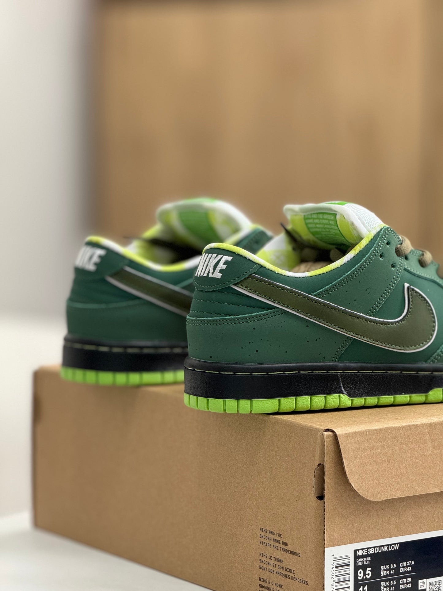 Nike Dunk Low SB x Concepts Green Lobster