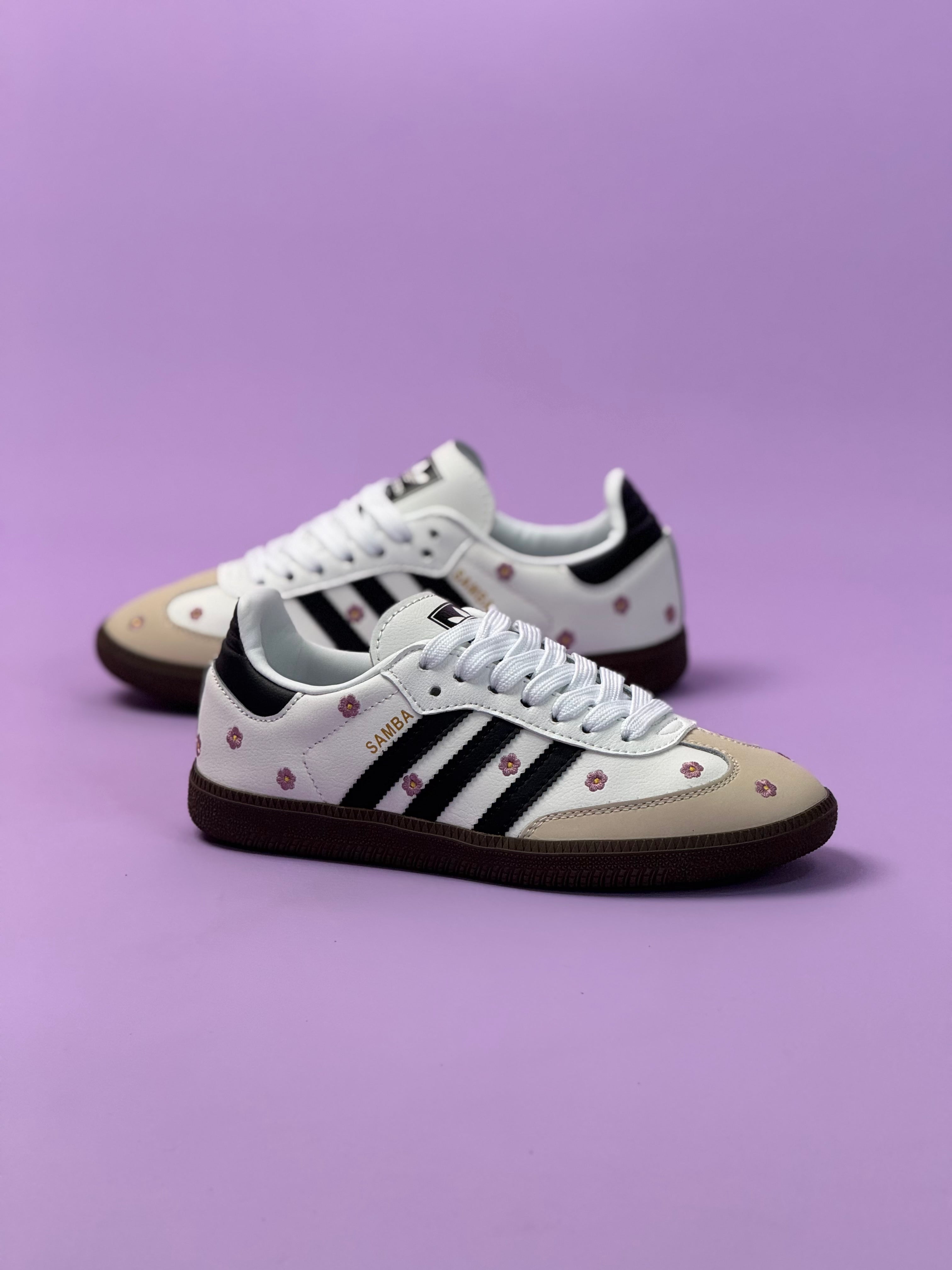 Adidas Samba Light Purple Floral – workshop