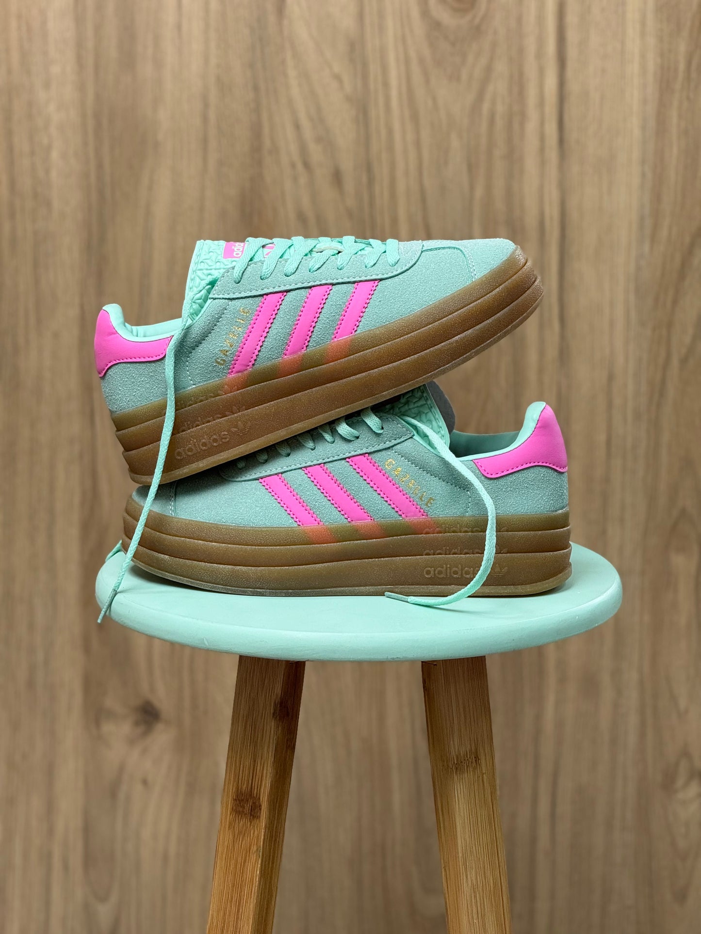 Adidas Gazelle Bold "Pulse Mint Pink"