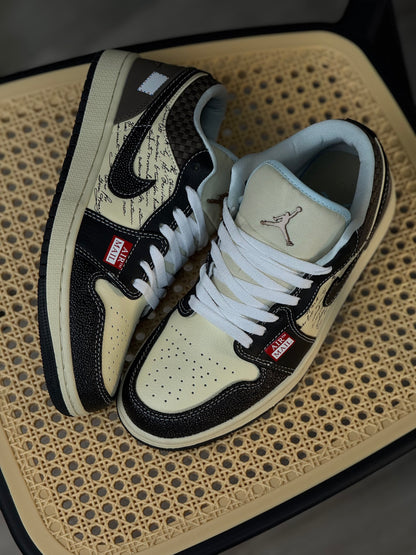 Air Jordan 1 Low SE 'Coconut Milk Black Muslin'