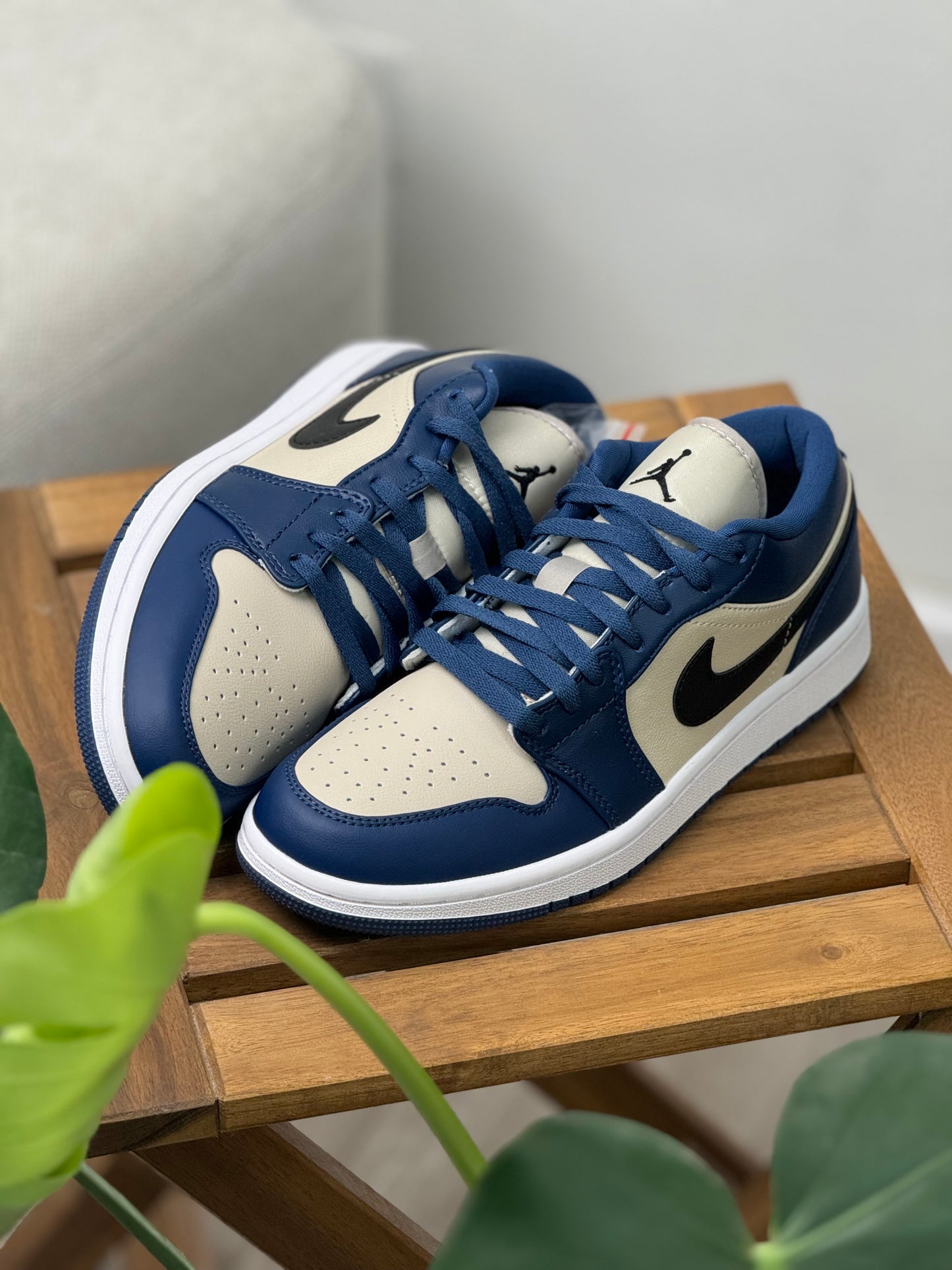 Air Jordan 1 Low Grey Navy