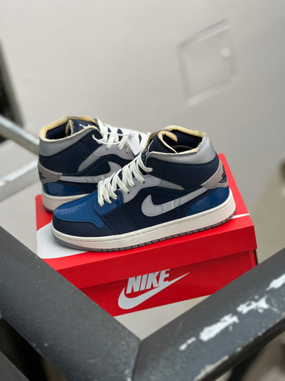 Air Jordan 1 Mid SE Craft Obsidian