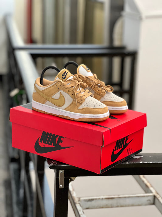 Nike Dunk Low Gold Suede