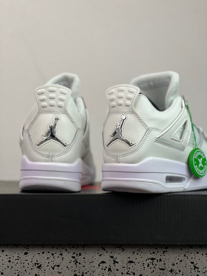 Air Jordan 4 Metallic Silver