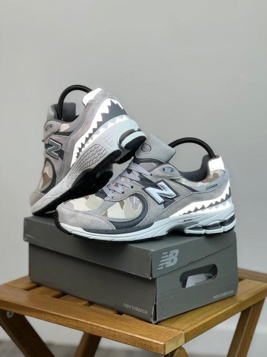 New Balance 2002R BAPE Grey