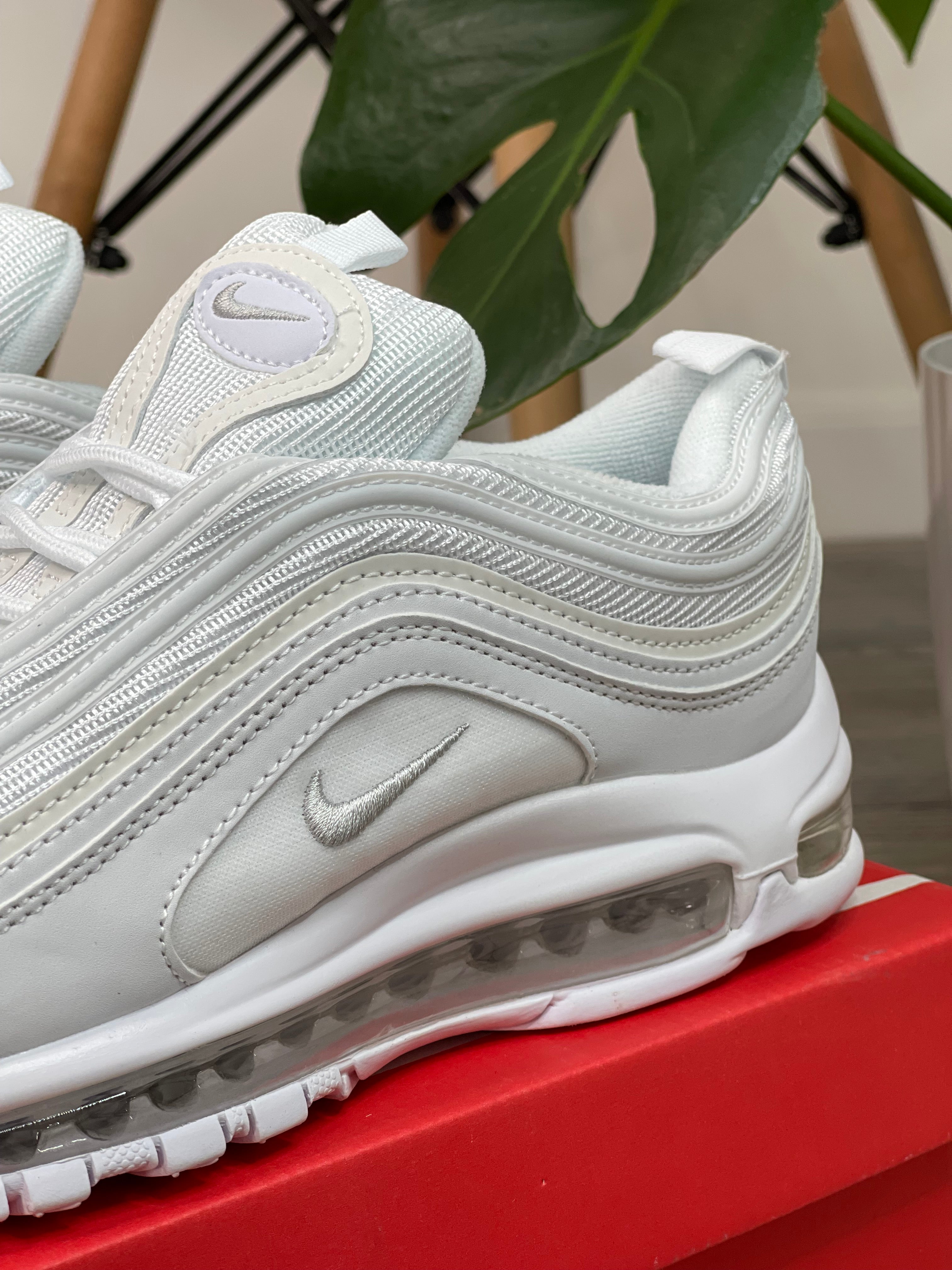 Nike 97 fashion blancas hombre