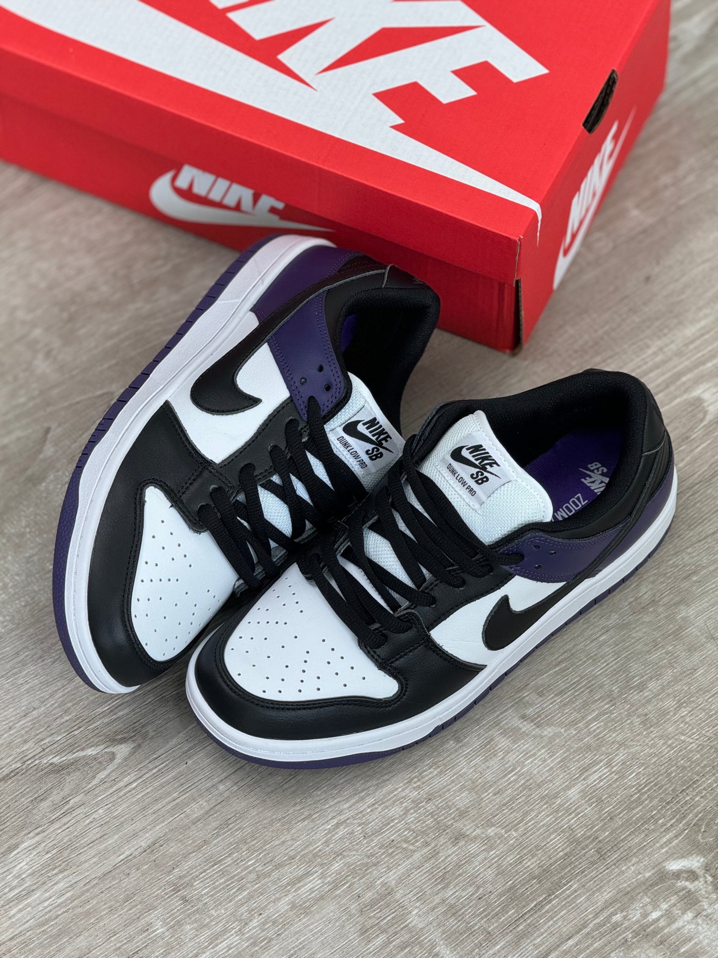 Nike SB Dunk Low Court Púrpura
