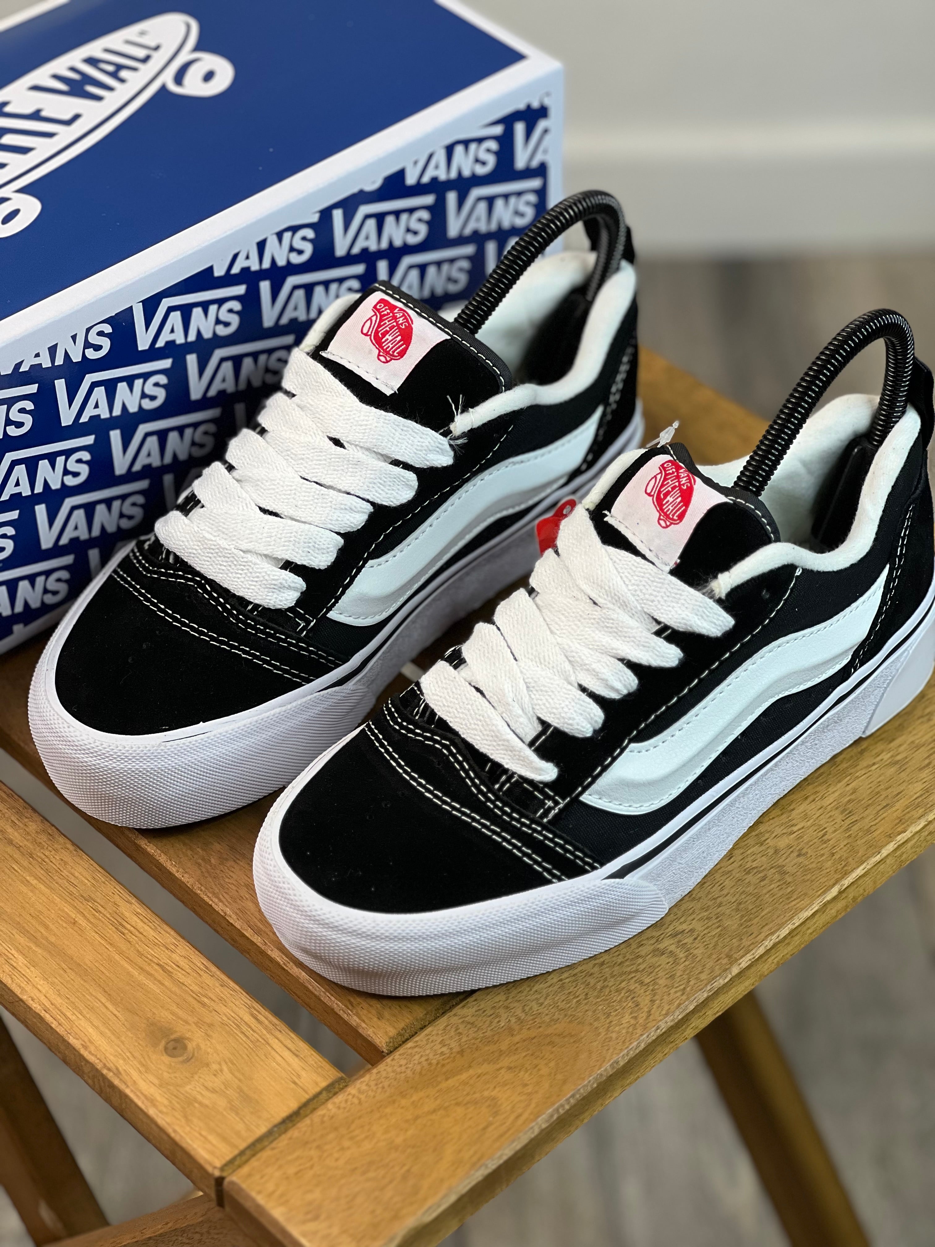 Vans old 2024 skool plataforma puestas