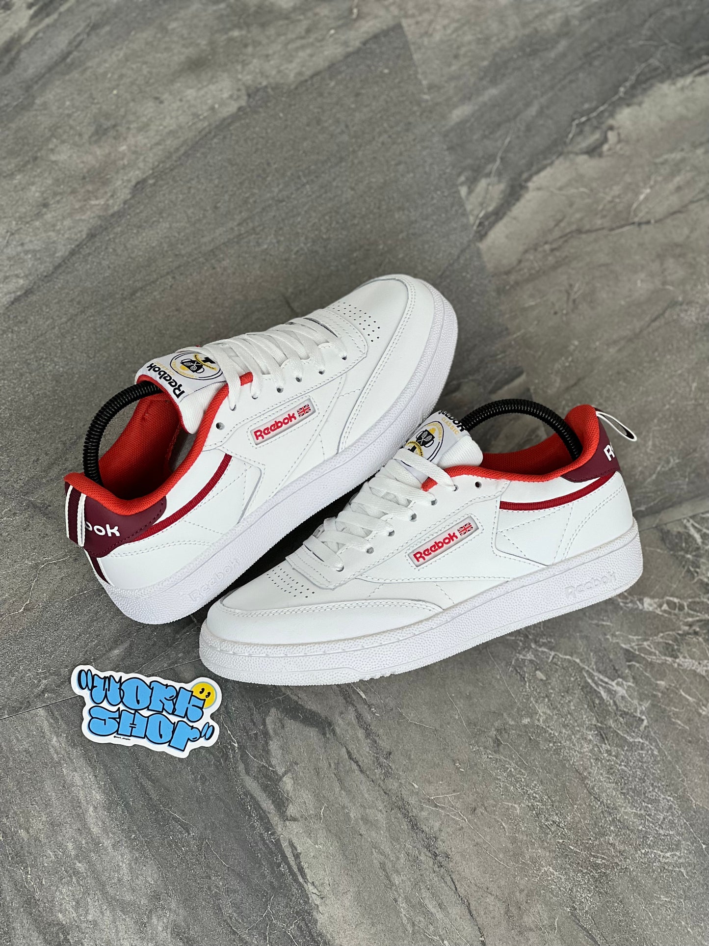 Reebok Club C 85 Red – workshop
